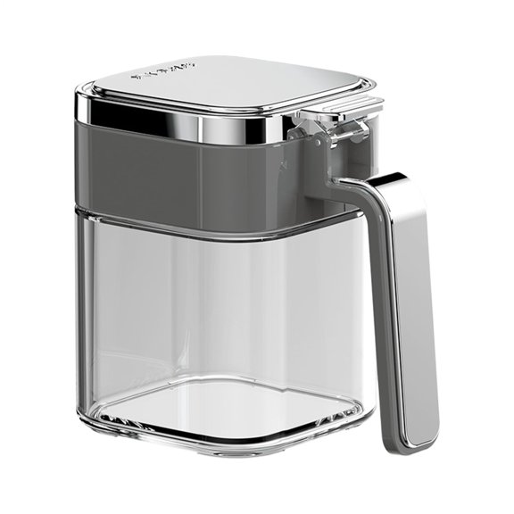 Kitchen Seasoning Pot 350 Ml Lidded Salt Pepper Container