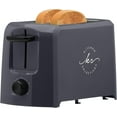 thumbnail interactive-video image 1 of Kitchen Selectives 2-Slice Toaster Color Series - Kitchen Essential for Sandwich Bread & Breakfast Toast - Toaster with Wide Slots, Toast Lift, Crumb Tray & Cord Wrap - Dark Gray, 1 of 4