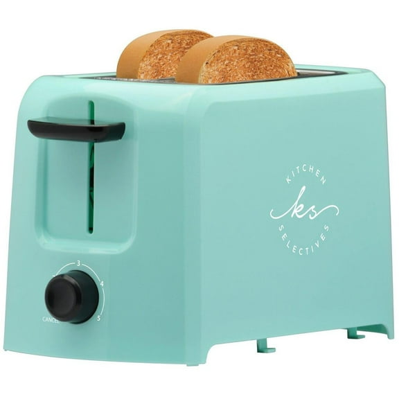 Kitchen Selectives 2-Slice Toaster, Mint green