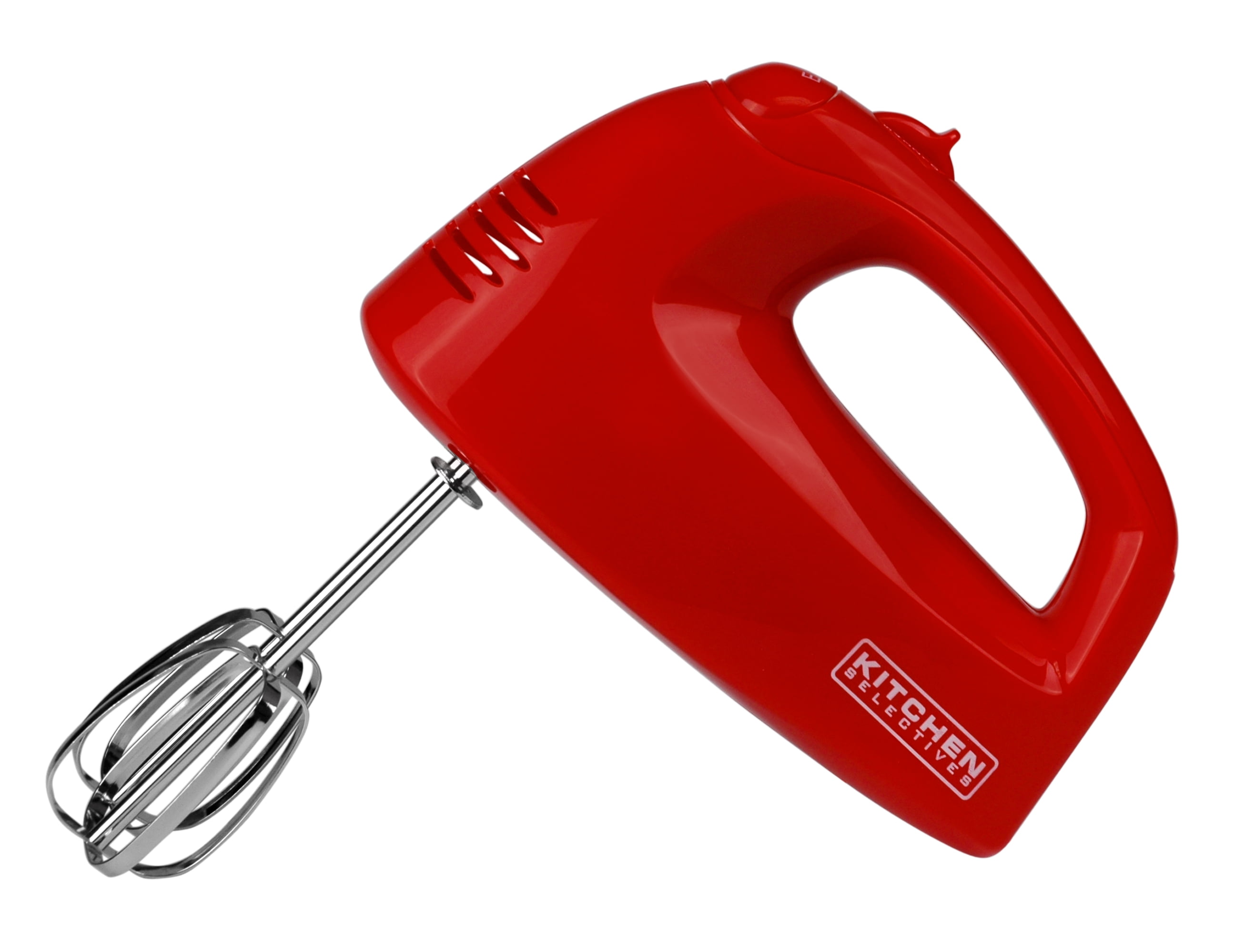 Kitchen Selectives 5speed Hand Mixer, Red, New, 1.5 lbs., Model HM