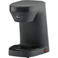 Kitchen Selectives Dark Gray 1Cup Drip Coffee Maker