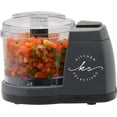 thumbnail image 1 of Kitchen Selectives Mini Chopper - Electric Chopper & Cutter for Vegetables & More - Reliable Kitchen Appliance - Mini Food Processor for Onions, Parsley & More - 1 1/2-Cup, Dark Gray, 1 of 3