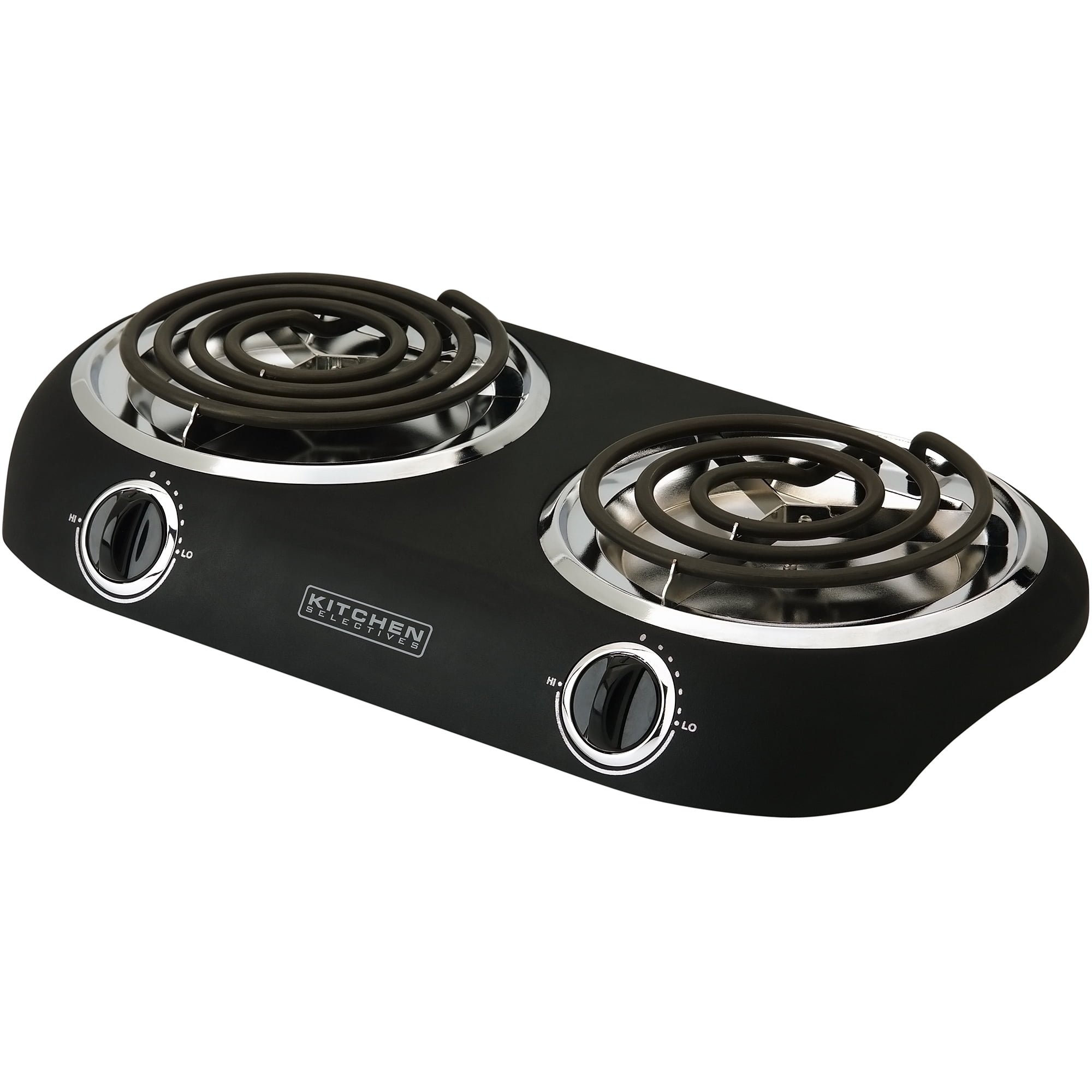Farberware double burner. 1500 watt electric cooktop. Convenient