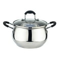 thumbnail image 1 of Kitchen Sense 3.4-Quart (3.2L) Stainless Steel Sauce Pot with Lid, Saucepan for Cooking, Durable Cookware, 1 of 12