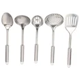 thumbnail image 1 of Kitchen Set Baby Cookware Stainless Steel Utensils Slotted Spoons For Cooking, 1 of 6