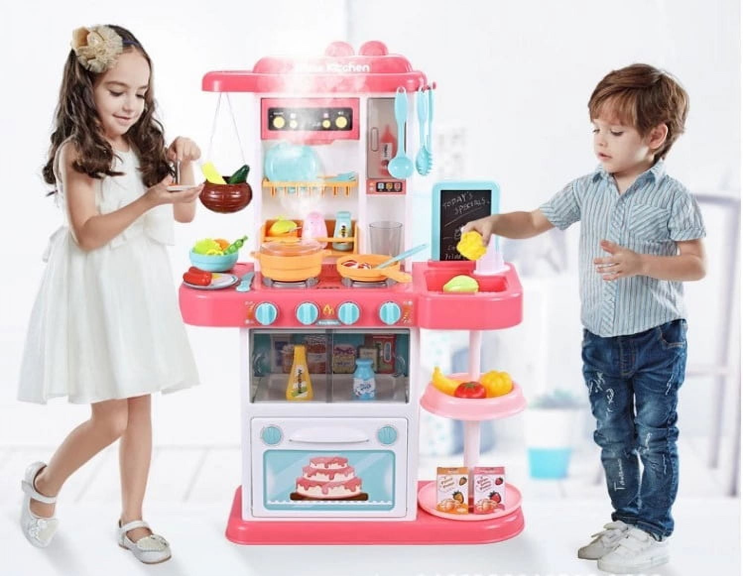 Kitchen Set for Kids Mundo Toys Pretend Play Set Cook W Sound Light