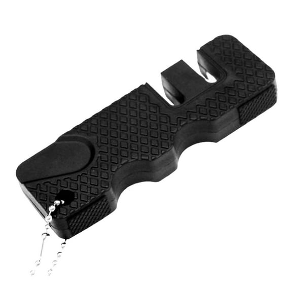 Kitchen Sharpener Outdoor Scissors Sharpening Stone Tool Portable With Keychain For Kitchen Use