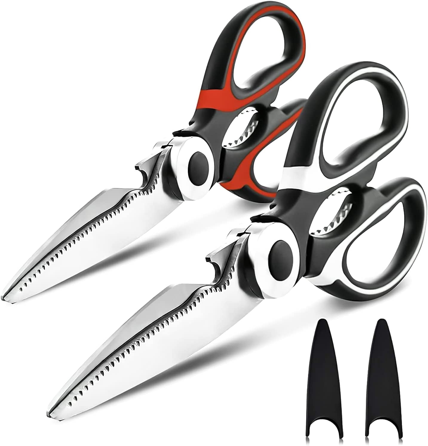 Kitchen Shears Jasni Heavy Duty , Spring Loaded Poultry Shears ...