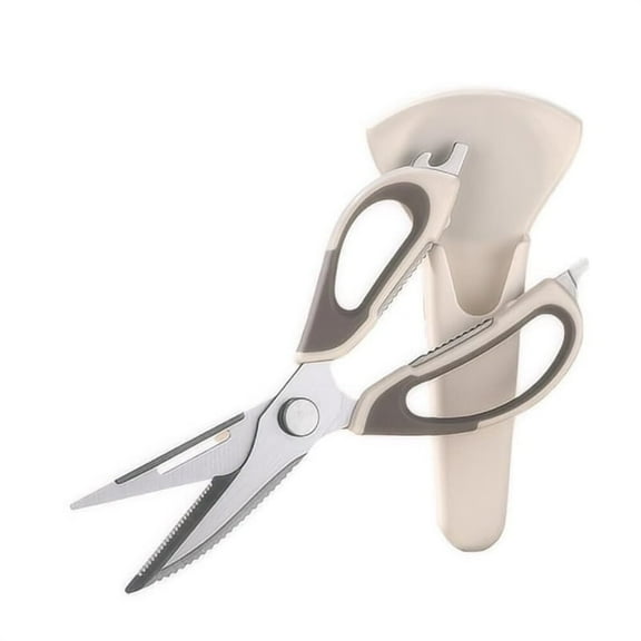 Kitchen Shears - Heavy Duty All Purpose Stainless Steel Scissors with Lifetime Replacement Warranty,Dishwasher Safe,Ultra Sharp for Meat,Poultry,Seafood,and Food Cooking,Kitchen Scissors