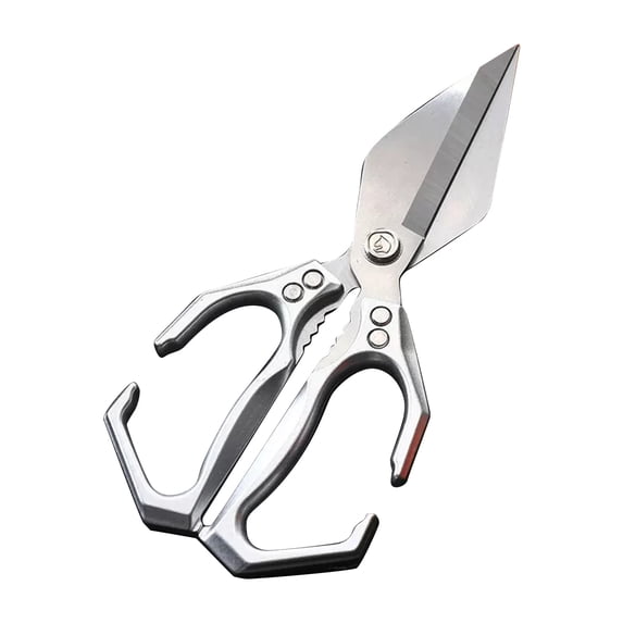 Kitchen Shears Multi-Functional Heavy Duty Poultry Shears For Cutting Chicken Meat Fish Seafood, Premium 3Cr13Mov Stainless Steel Blades Heat-Treated For Sharp Precision,