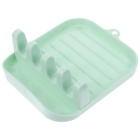 Kitchen Shelf Decorative Fork Rest Silicone Chopsticks Stand Rack Multifunction Household Silica Gel