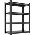 thumbnail image 1 of Kitchen Shelves Storage Heavy Duty 4-Tier Adjustable Shelving,Utility Metal Storage Shelf Rack Unit,Free Standing Organization for Kitchen, Pantry, Warehouse, Black(54" H*24" W*14" D), 1 of 9