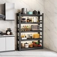 thumbnail image 1 of Kitchen Shelving, Adjustable Storage Shelves, Storage Kitchen, Heavy Duty Shelving Unit, Microwave Rack Shelf, Kitchen Pantry Organizers and Storage Shelves, 47.2” W ×23.6” D ×72” H, 1 of 7