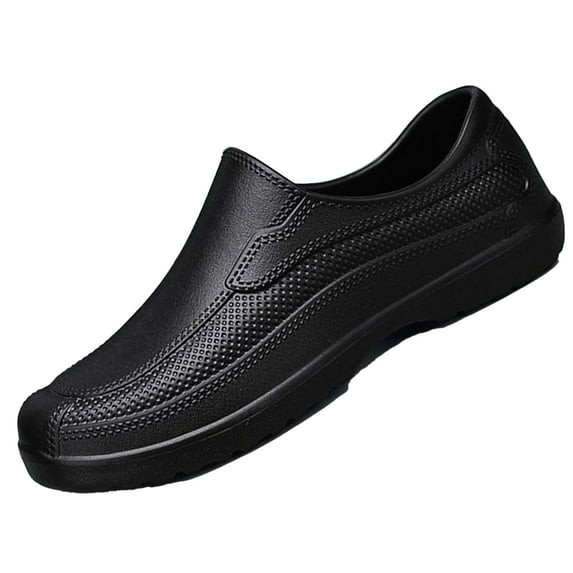 Kitchen Shoes for Men Unisex Chef Shoes Non-Slip Waterproof Oil-Proof Kitchen Safety Shoes | Lightweight Slip-Resistant Work Shoes for Restaurant Crews & Nursing Professionals