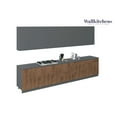 thumbnail image 1 of Kitchen Signature Collection Natural Teak & Gray Color Base Size 13Ft Wide, 1 of 5