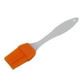 thumbnail image 1 of Kitchen Silicone Head Heat Resistant Baking Basting Cooking Pastry Brush Orange, 1 of 3