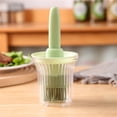 thumbnail image 1 of Kitchen Silicone Oil Brush with Holder, Heat Resistant Basting Brush with Built-In Oil Container, Food Grade Brush for Baking, Grilling, Cooking, and BBQ, Leak-Proof and Easy to Clean, 1 of 7