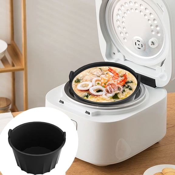 Kitchen Silicone Slow Cooker Liners Fit Fits Sizes 7.5in And Undert Oval Slow Cooker，Reusable & Leakproof Dishwasher Safe Cooking Liner for Fits Sizes 7.5in And Under C on Clearance