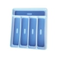 thumbnail image 1 of Product Cooking Utensils 2 | Silverware Organizer Utensil Organizer Holder for Kitchen Drawer 5 Compartment Tray Silverware Tray for Drawer, 1 of 6