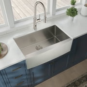 Kitchen Sink 30"x21"x10"Farmhouse Apron Single Bowl Stainless Steel Kitchen Sink,Stainless Steel Kitchen Sink