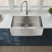 Kitchen Sink 36"x21"x10"Farmhouse Apron Single Bowl Stainless Steel Kitchen Sink,Stainless Steel Kitchen Sink