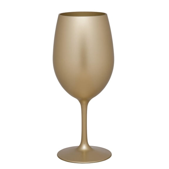 Kitchen Sink Caddy, Metallic Gold Color Plastic Wine Glasses Set of 4 (20oz), BPA Free Acrylic Wine Glass Set, Unbreakable Red Wine Glasses, White Wine Glasses, Gold Kitchen Utensil Set
