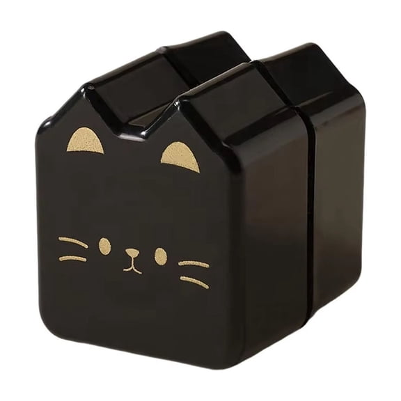 Kitchen Sink Caddy Organizer Black Cat Decor Colorful Gold Accent for Kitchen Countertop Utensil Storage