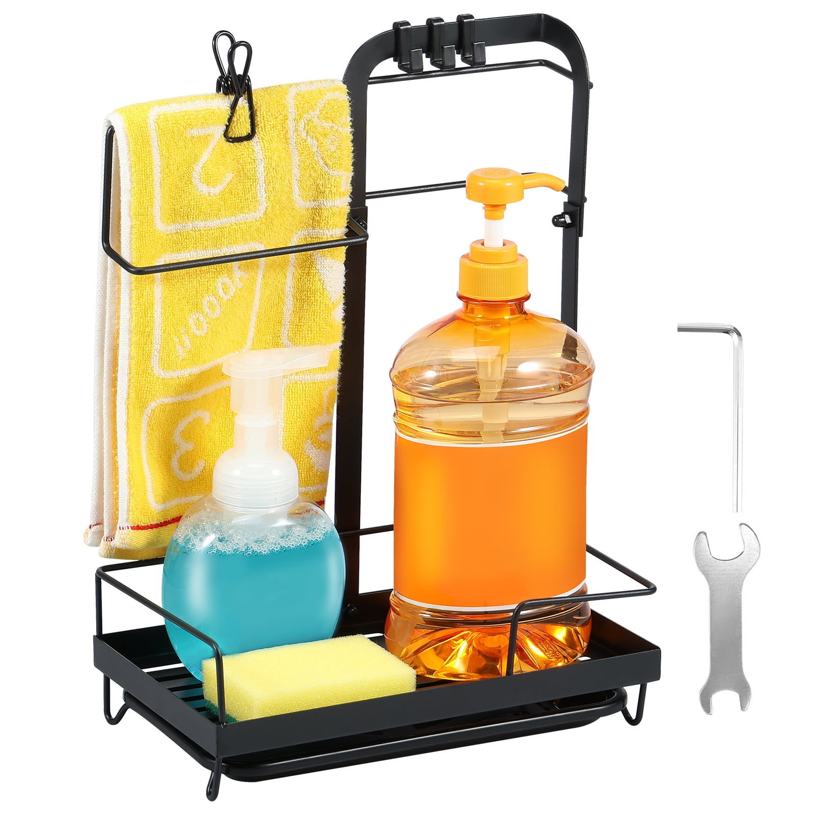 Kitchen Sink Caddy Organizer Multifunctional Sink Caddy Sponge Holder ...