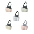 thumbnail image 1 of Kitchen Sink Caddy Sponge Holder for Organizer Dish Soap Holder Hanging Ajustable Strap Faucet Caddy with Drain Holes for Drying, Kitchen Sink Accessories, 1 of 6