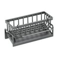 thumbnail image 1 of Kitchen Sink Caddy Storage Organizer with Auto Draining Tray, Kitchen Countertop Organizer Sponge/Brush Holder with Towel Rod for Kitchen Organize(Gray), 1 of 8