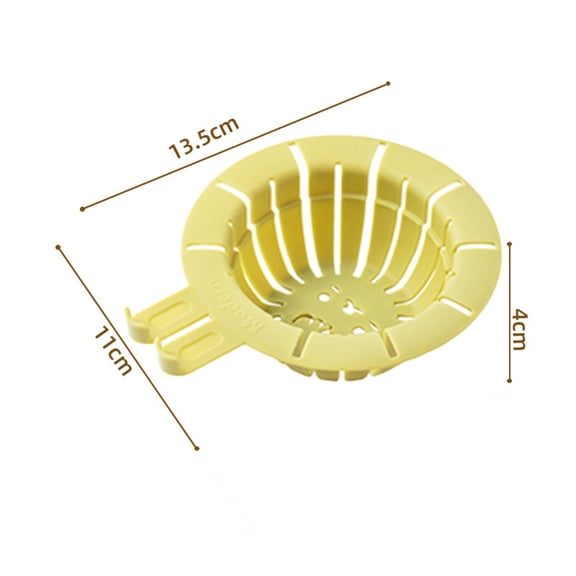Kitchen Sink Catcher Filter Screen Food Waste Separator Dishwasher Safe with Handle, Drain Protector for Hair Debris