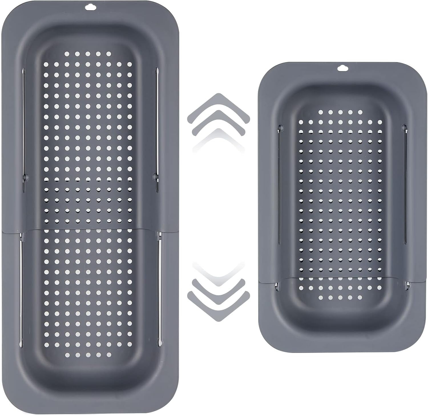 Kitchen Sink Colander, Extendable Strainer Basket Over the Sink for ...
