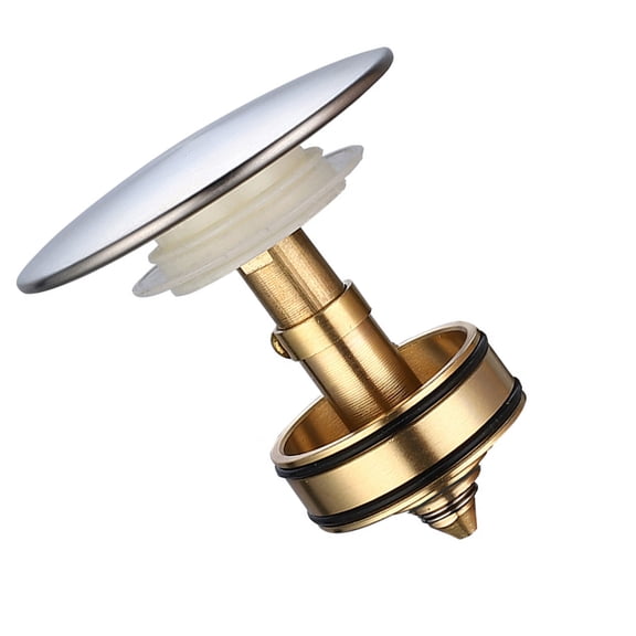 Kitchen Sink Drain Basket Anticlogging Drain Stoppers Bounce Cores Sink Strainer Wash Basins Drain Filter Easy to Use