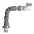 Kitchen Sink Drain Hose Set Filter With Stop Valve For Washbasin