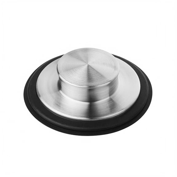 Kitchen Sink Drain Stopper Stainless Steel Leakproof Strainer Plug for Dishwashing Basin and Utility Sinks with Sealing Ring