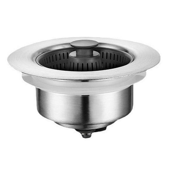 Spring Control Drain Kitchen Sink Drain Stopper With Spring Core And Odor Prevention Made Of ...