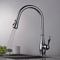Kitchen Sink Faucet for Bar Farmhouse Commercial, Chrome Kitchen Pull