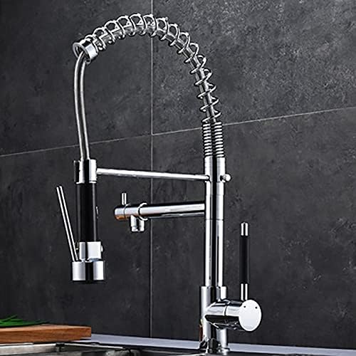 Kitchen Sink Faucet for Bar Farmhouse Commercial, Swiveling Kitchen