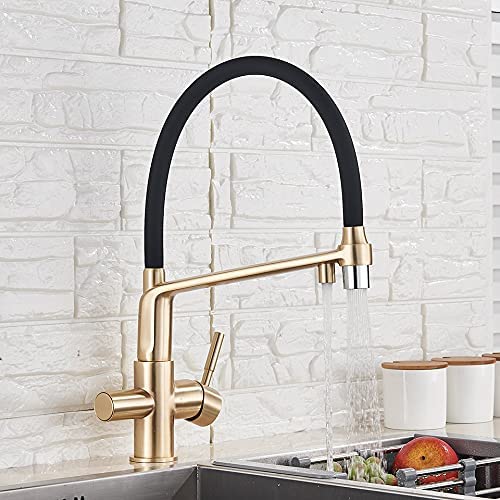 Kitchen Sink Faucet for Bar Farmhouse Commercial, Kitchen Water Filter