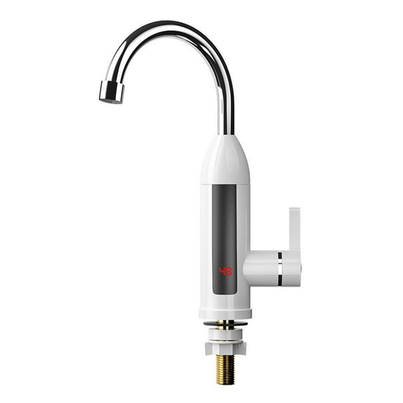 Kitchen Sink Faucet Electric Water Heater Tap With Led Instant Heating Faucet Kitchen Novel Kitchen Accessories ,Easy to Install
