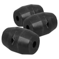 thumbnail image 1 of WHAMVOX Black Plastic Kitchen Faucet Hose Weight Ball for Bathroom Use with Gravity Ball Design 3 Pieces, 1 of 6
