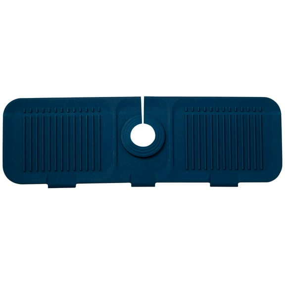 Kitchen Sink Faucet Mat, Diatomite Stone Sink Guard & Draining Tray, Fast Drying & Non-Slip, 1-Pack