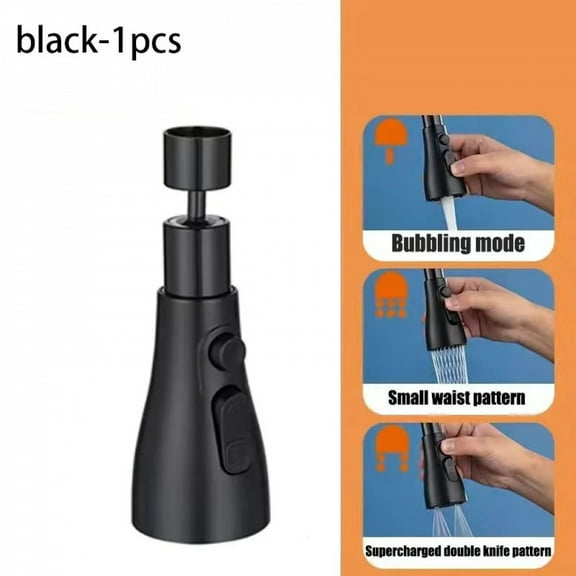 Kitchen Sink Faucet Multifunctional 360 °   Rotation Splash Proof Extend Faucets Accessories Removable Fixture Home Improvement