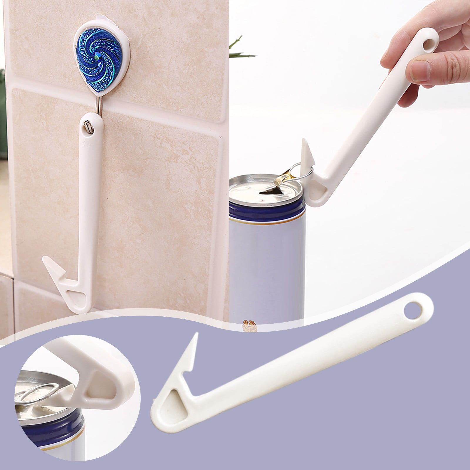 Kitchen Sink Faucet Organizer Can Openers Easy Grip Containers Caps Can