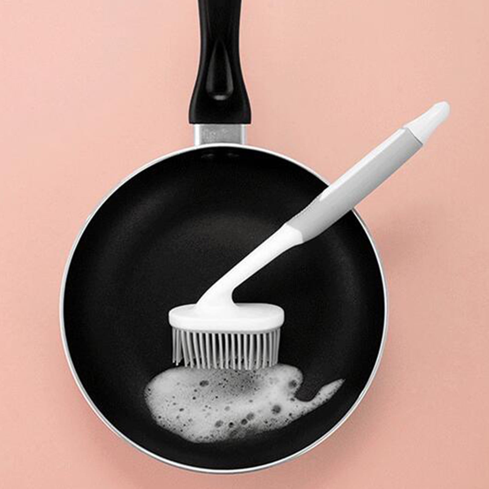 Kitchen Sink Faucet Organizer Glue Cleaning Pot Brush Kitchen Stove