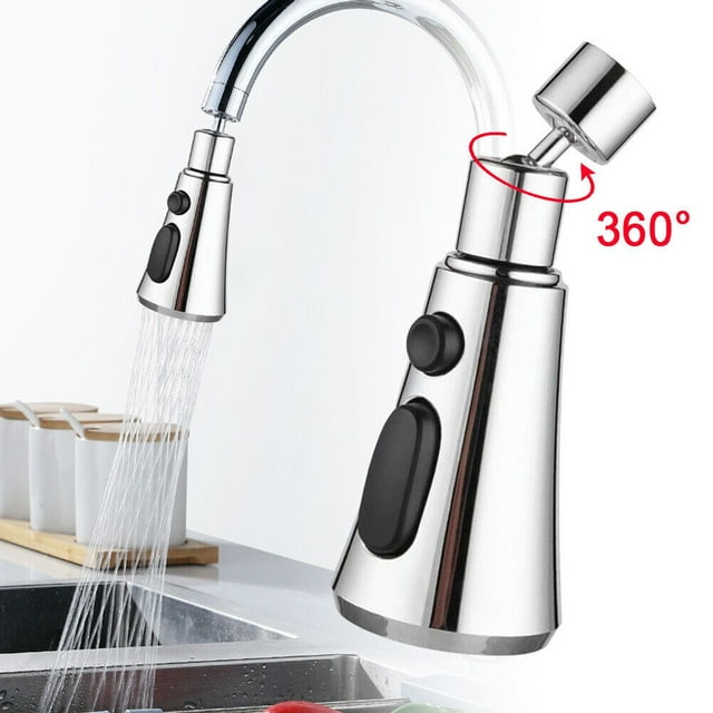 Kitchen Sink Faucet Water Tap Spray Head 360° Swivel Replacement Sprayer Nozzle