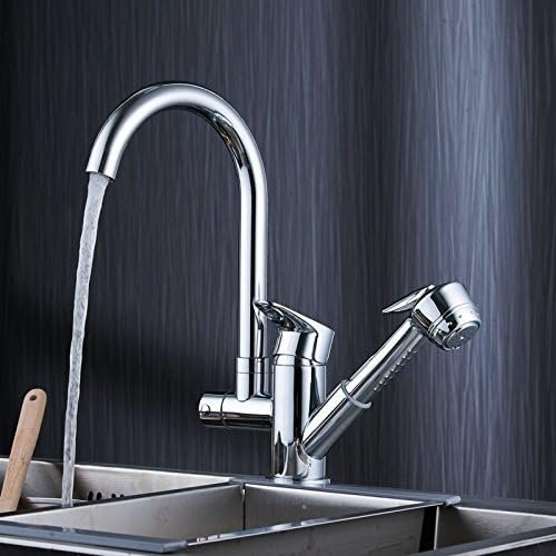 Kitchen Sink Faucet for Bar Farmhouse Commercial, Pull Out Kitchen