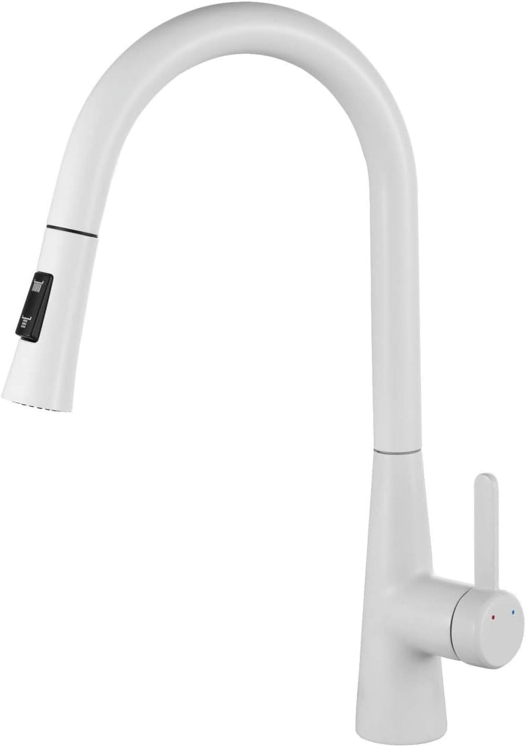 Kitchen Sink Faucets with Pullout Sprayer,360° Rotating Kitchen Sink ...