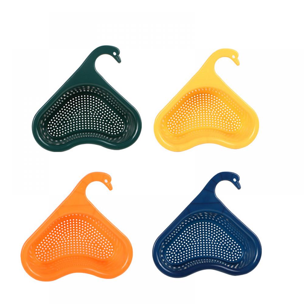 Kitchen Sink Filter Shelf Vegetable Fruit Drainer Basket