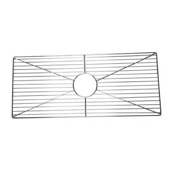 Kitchen Sink Grid - Stainless Steel Wire Grid Protector - 29.5" x 14" - Durable Sink Bottom Mat